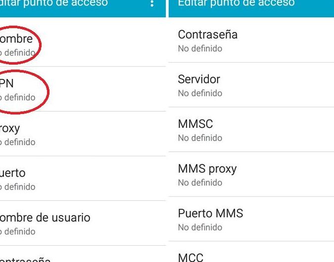 apn como configurar internet y mms en cualquier operador