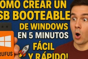 Cómo crear un USB booteable de Windows 11 en minutos