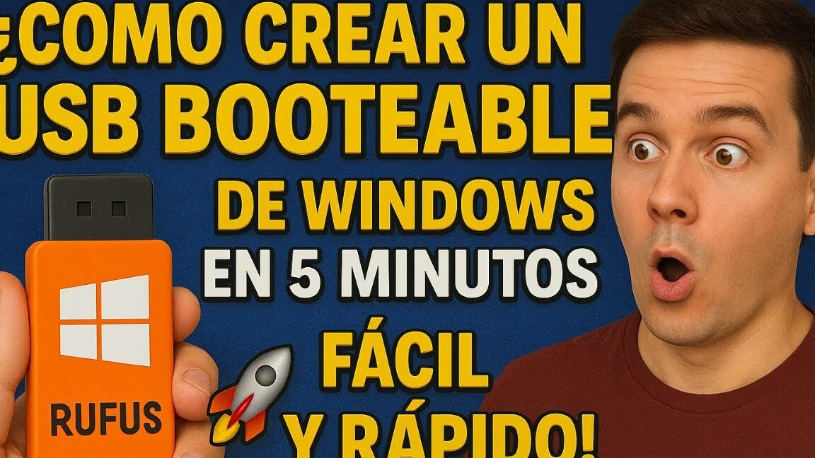 como crear un usb booteable de windows 11 en minutos