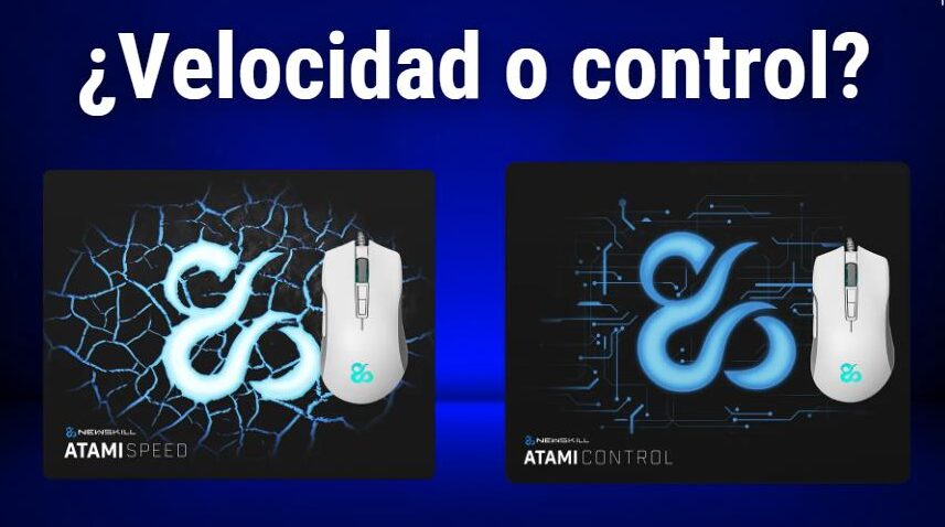 alfombrillas tamano grosor y control vs velocidad