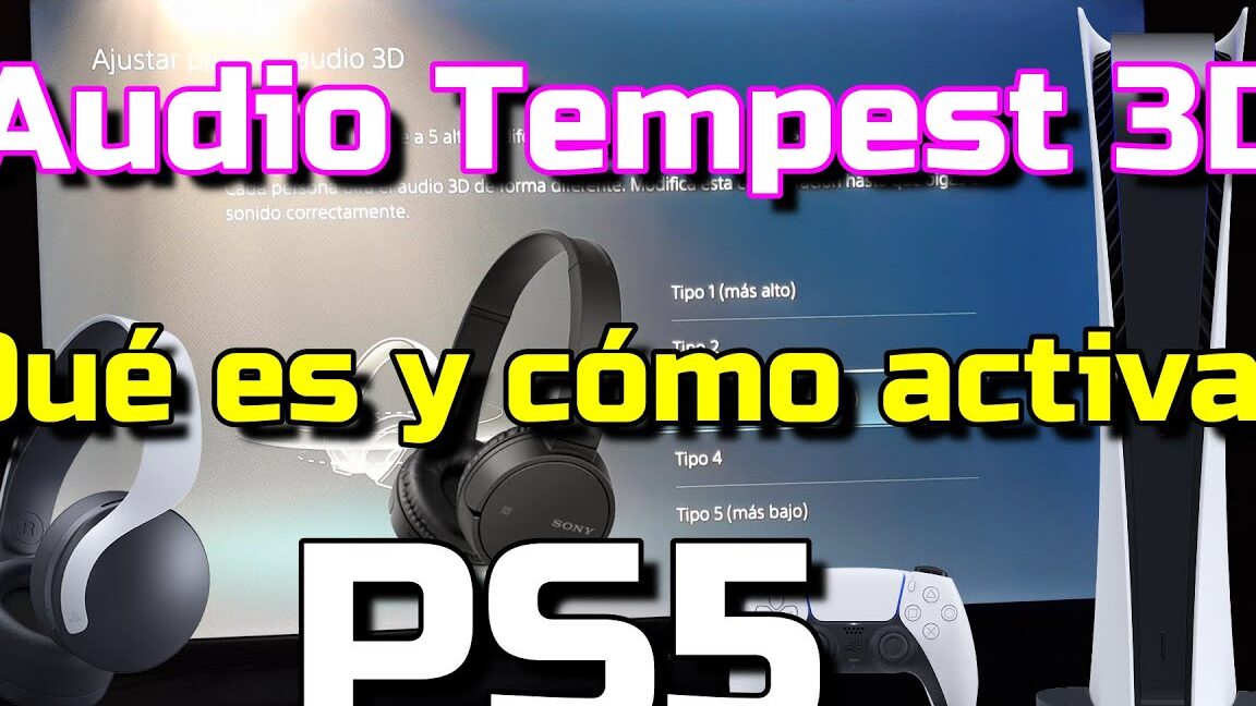 audio 3d en ps5 y pc como activarlo correctamente