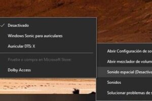 Audio espacial en Windows 11: Dolby, DTS y Windows Sonic