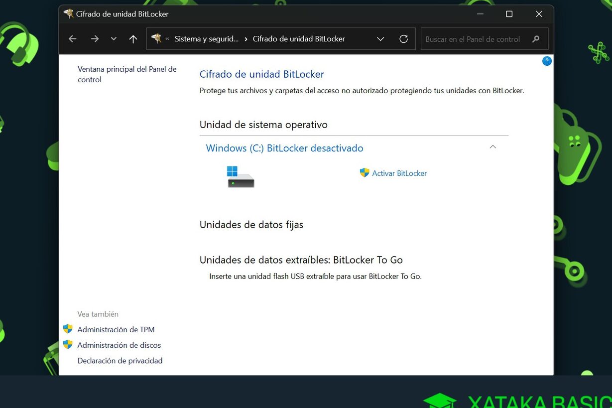 bitlocker en windows 11 cifra tu disco paso a paso