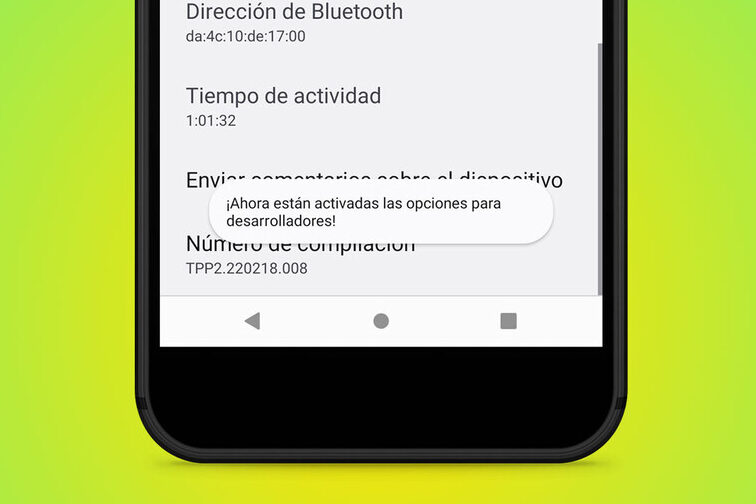 como activar y usar el modo desarrollador en android
