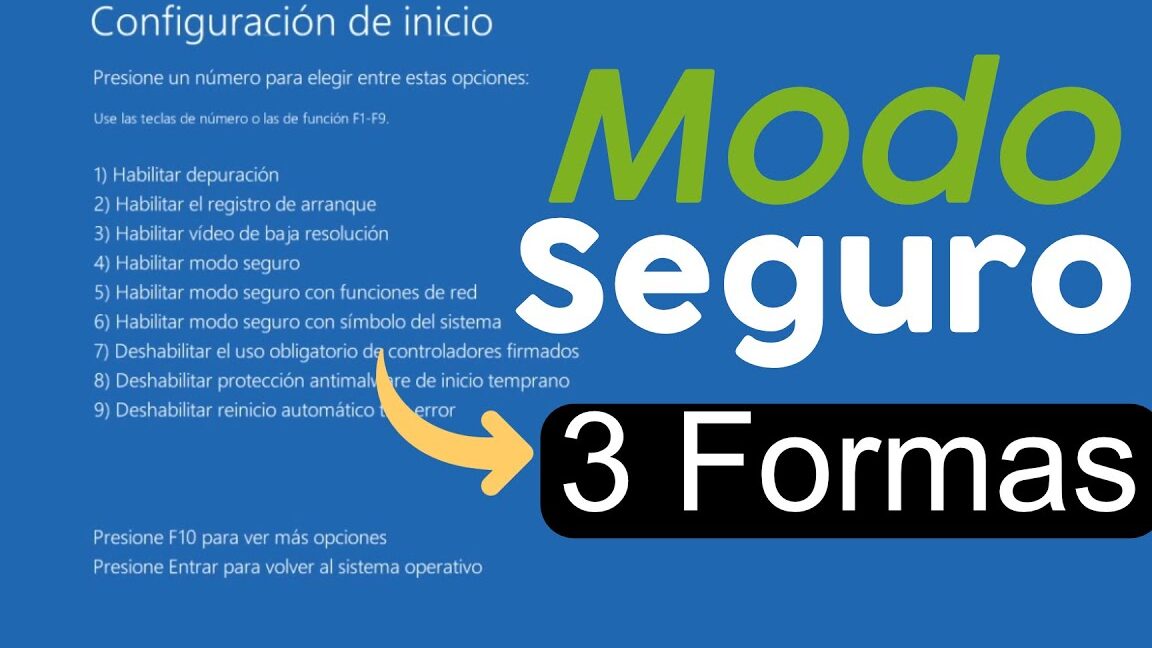como entrar al modo seguro en windows 11 rapidamente