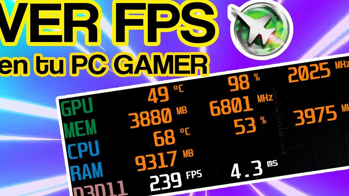 como medir fps y frametimes correctamente en pc