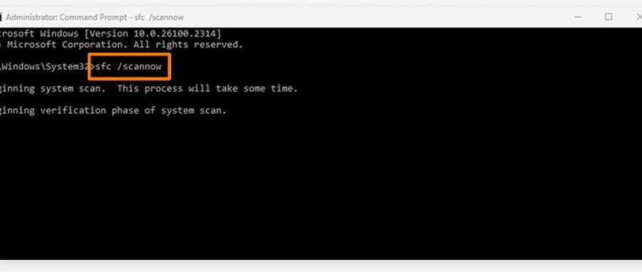 como reparar archivos del sistema con sfc y dism