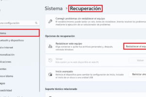 Cómo restaurar Windows 11 sin perder archivos en 2025