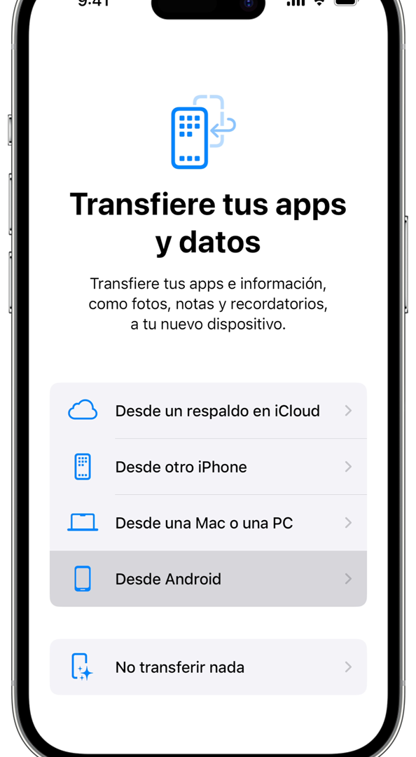 como transferir datos a tu nuevo android paso a paso