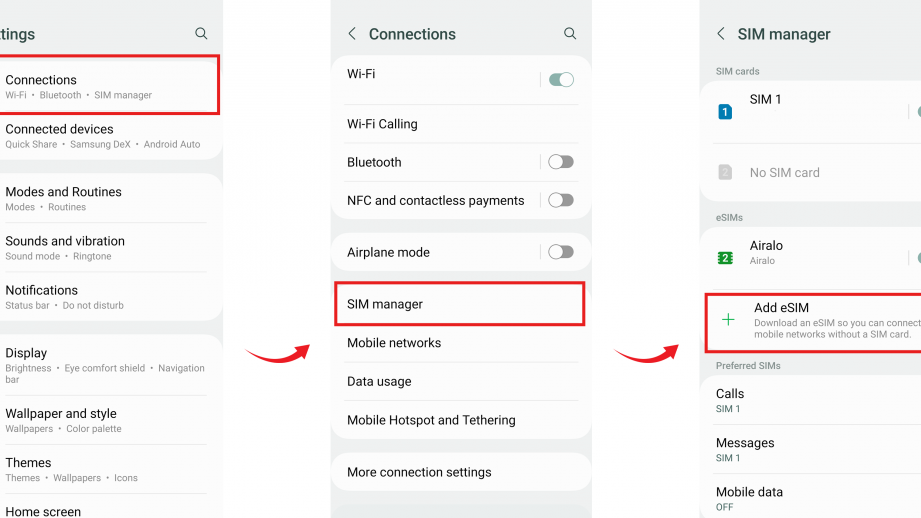 configura esim en android compatibilidad y pasos
