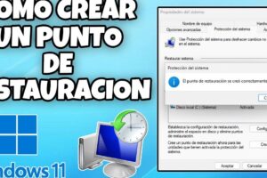 Crea un punto de restauración y evita desastres en Windows 11