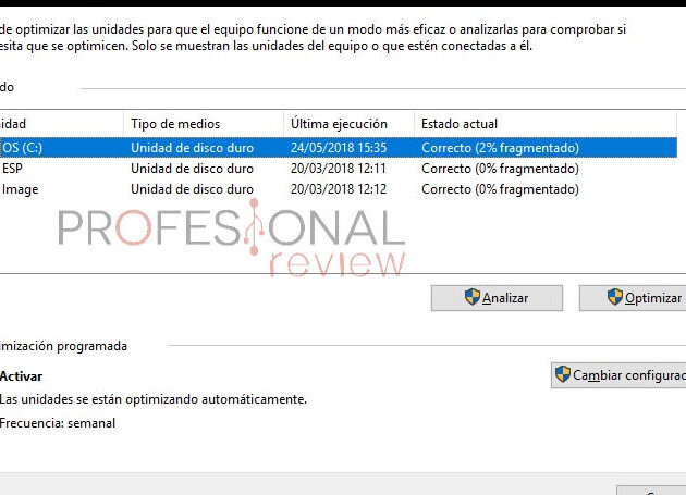 desfragmentar un ssd que si y que no hacer