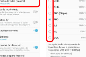 Graba video 4K/8K en Android: ajustes ideales