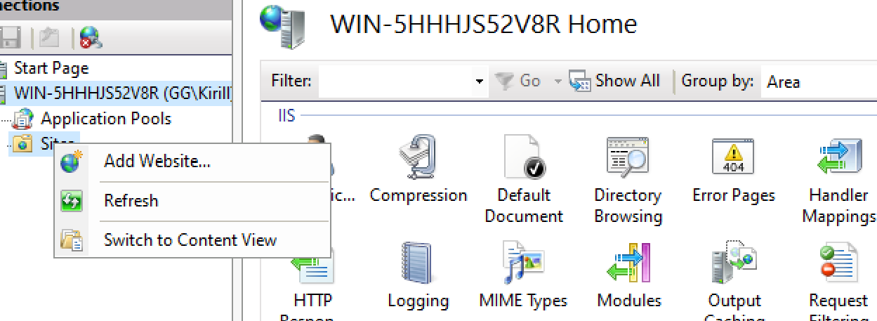 iis en windows 11 monta un servidor web local en 10 min