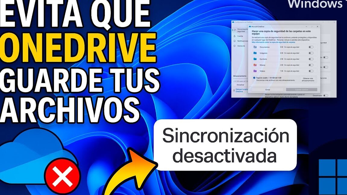 onedrive en windows 11 sincroniza excluye y ahorra espacio