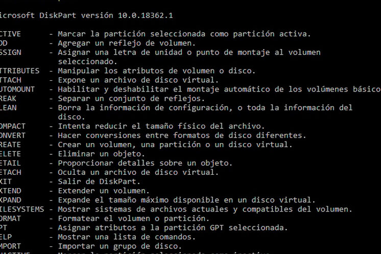 particiones con diskpart comandos esenciales en windows 11
