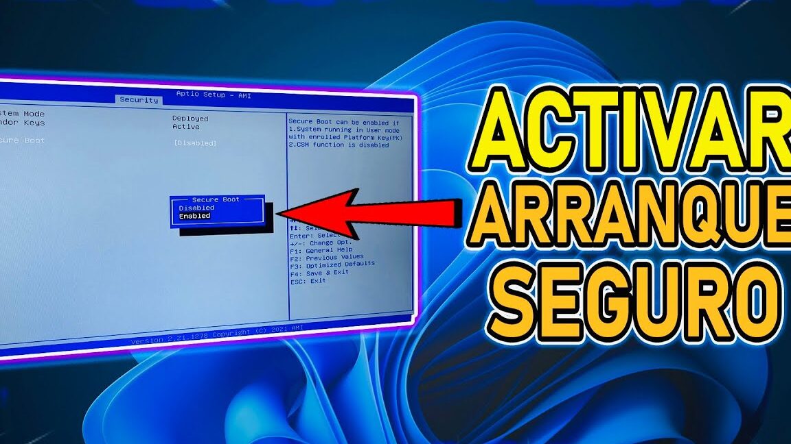 seguridad de windows 11 tpm secure boot y arranque seguro